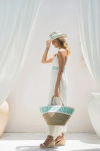 Lade das Bild in den Galerie-Viewer, DRESS FIJI IVORY AZURE HOT LAVA