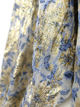 Lade das Bild in den Galerie-Viewer, KLEID BLAU GOLD SOFIE SCHNOOR