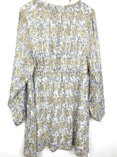 Lade das Bild in den Galerie-Viewer, KLEID BLAU GOLD SOFIE SCHNOOR