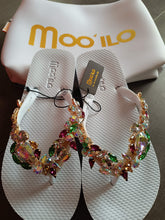 Lade das Bild in den Galerie-Viewer, MOO'ILO FLIPIS WEISS-DIAMANT BUNT