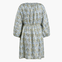 Lade das Bild in den Galerie-Viewer, KLEID BLAU GOLD SOFIE SCHNOOR