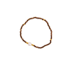 Lade das Bild in den Galerie-Viewer, MAJOIE ARMBAND PERLE BRONZE