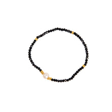 Lade das Bild in den Galerie-Viewer, MAJOIE ARMBAND PERLE SCHWARZ