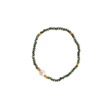 Lade das Bild in den Galerie-Viewer, MAJOIE ARMBAND PERLE GRÜN