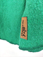 Lade das Bild in den Galerie-Viewer, PULLOVER STARS OF IBIZA "HIPPIE LOVE" GRÜN ONE SIZE-Stars Of Ibiza-Baumwolle,grün,nachhaltig,recycelt