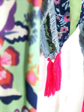 Lade das Bild in den Galerie-Viewer, SCHAL TUCH ORGANIC BAMBOO ANKER & SUMMER MIX