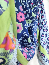 Lade das Bild in den Galerie-Viewer, SCHAL TUCH ORGANIC BAMBOO ANKER & SUMMER MIX