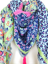 Lade das Bild in den Galerie-Viewer, SCHAL TUCH ORGANIC BAMBOO ANKER & SUMMER MIX