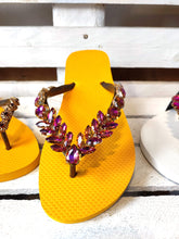 Lade das Bild in den Galerie-Viewer, CHANCLAS ADELA DIAMOND ROSÉ MANGO SIMONE HERRERA