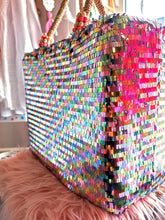 Lade das Bild in den Galerie-Viewer, TASCHE BAG MYKONOS RECTANGULAR PASTEL SIMONE HERRERA