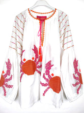 Lade das Bild in den Galerie-Viewer, S23 322 BLOUSE ORGANIC PLACE DU SOLEIL