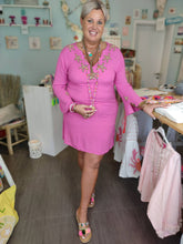 Lade das Bild in den Galerie-Viewer, TUNIKA STARFISH HOT PINK/BRONZE HOT LAVA