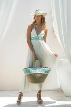 Lade das Bild in den Galerie-Viewer, DRESS FIJI IVORY AZURE HOT LAVA
