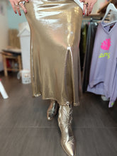 Lade das Bild in den Galerie-Viewer, GLAM MAXI ROCK GOLD METALLIC ONE SIZE
