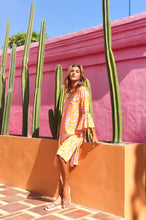 Lade das Bild in den Galerie-Viewer, TUNIC BON BINI ART DECO HOT LAVA
