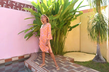 Lade das Bild in den Galerie-Viewer, TUNIC BON BINI ART DECO HOT LAVA
