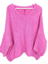 Lade das Bild in den Galerie-Viewer, STRICK PULLI PINK ONE SIZE
