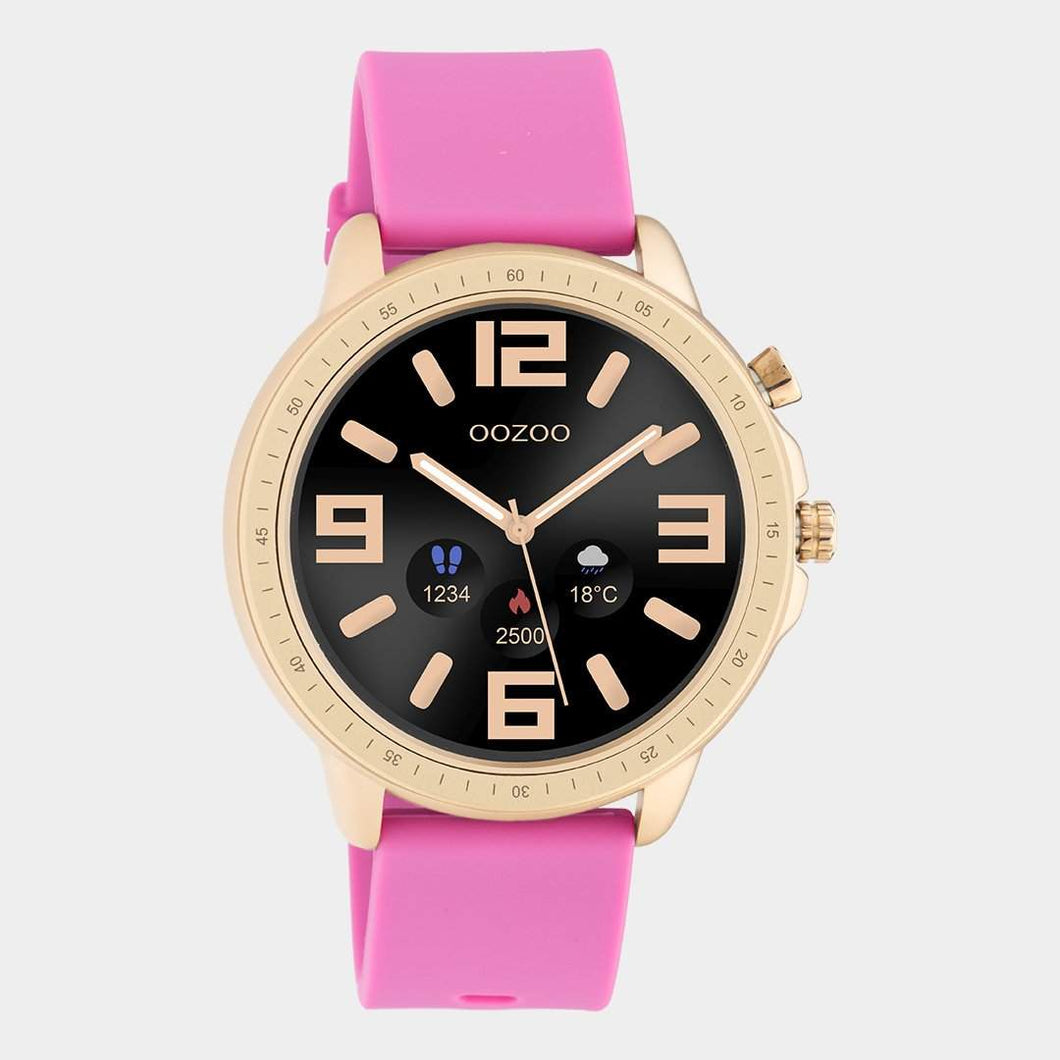 OOZOO SMARTWATCH PINK/ROSÉGOLD - hippie style and more