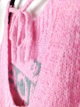 Lade das Bild in den Galerie-Viewer, LONG PULLOVER NICE DAYS ROSA GRAU ONE SIZE - hippie style and more
