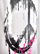 Lade das Bild in den Galerie-Viewer, T-SHIRT &quot;AWESOME&quot; WEISS PINK SILBER ONE SIZE
